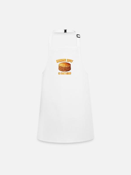 Blini Russian Pancakes Russia Crepes Russian - Children's Apron - white - Front