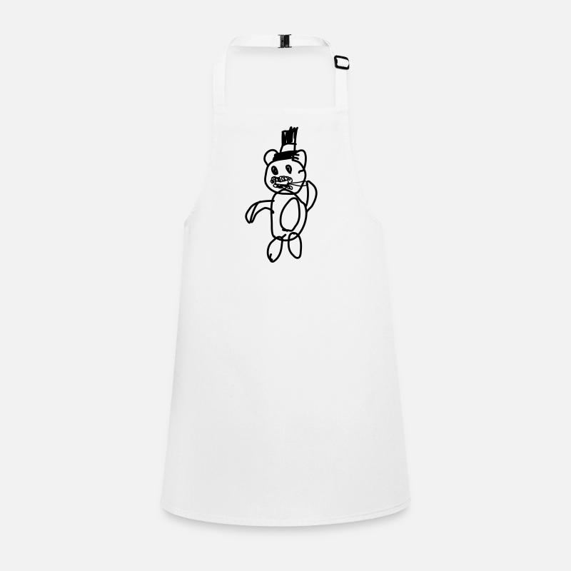 Toothbrush Teddy Schürze für Kinder