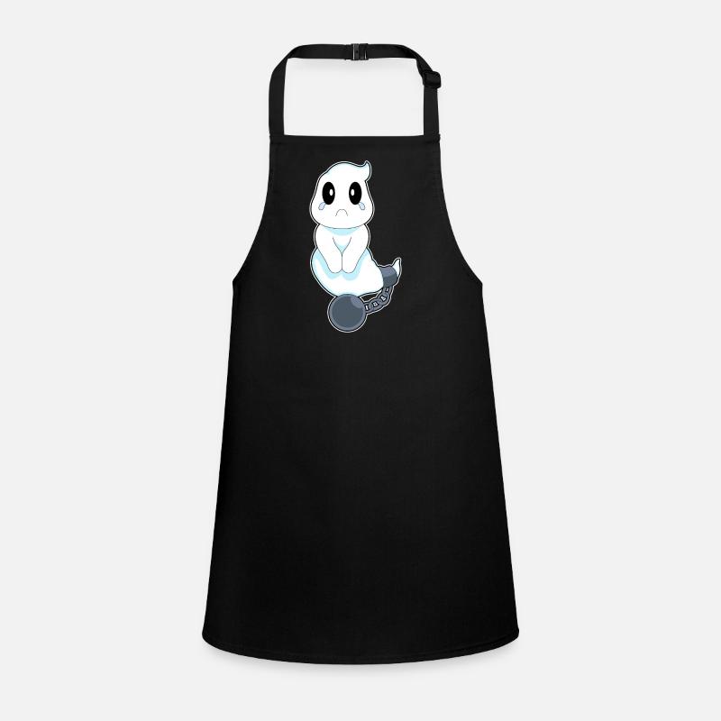 Ghost Halloween Prisoner Children's Apron