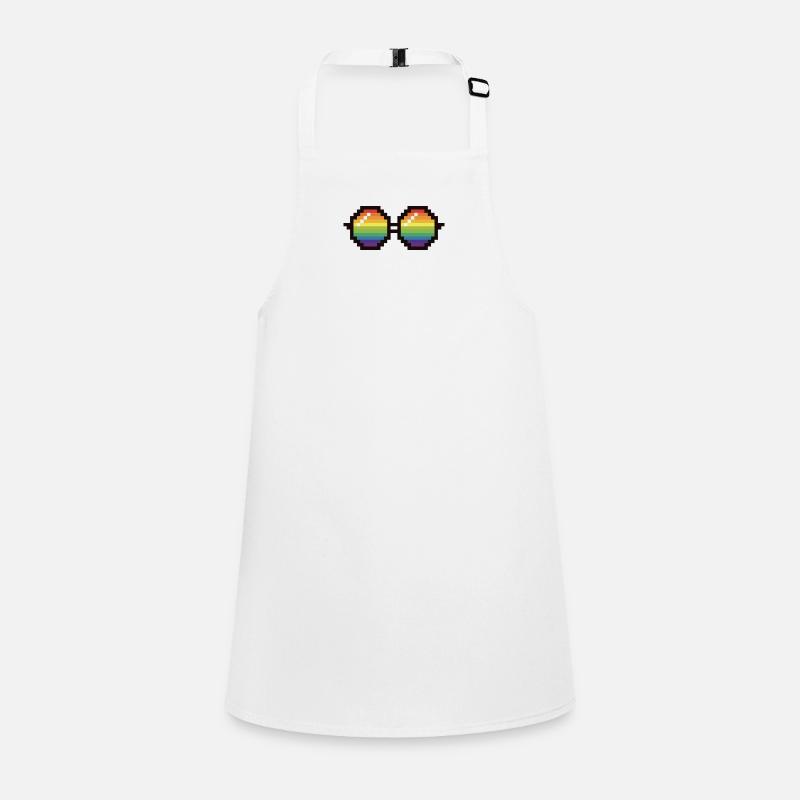 Art-en-ciel glasses Children's Apron