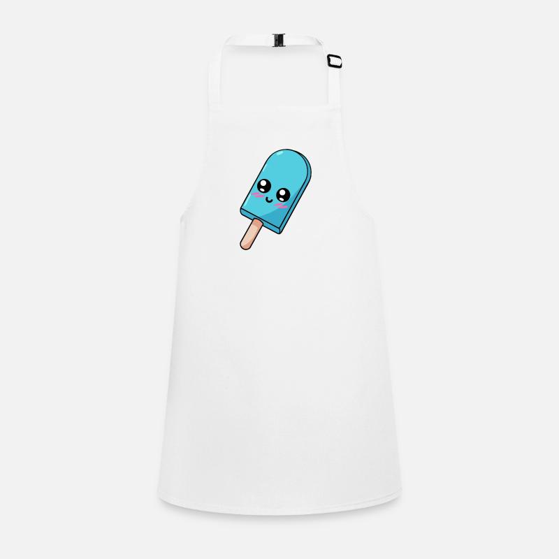 Blue stick ice Children's Apron