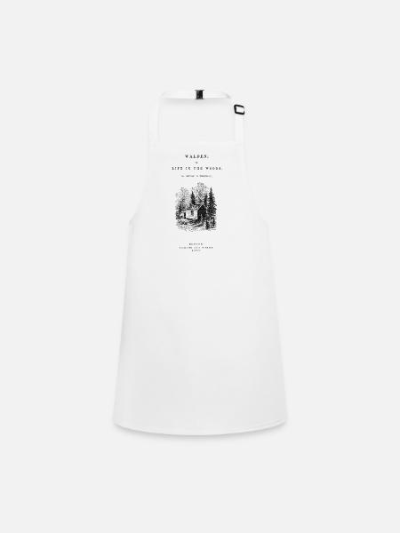 walden book cover - Tablier Enfant - blanc