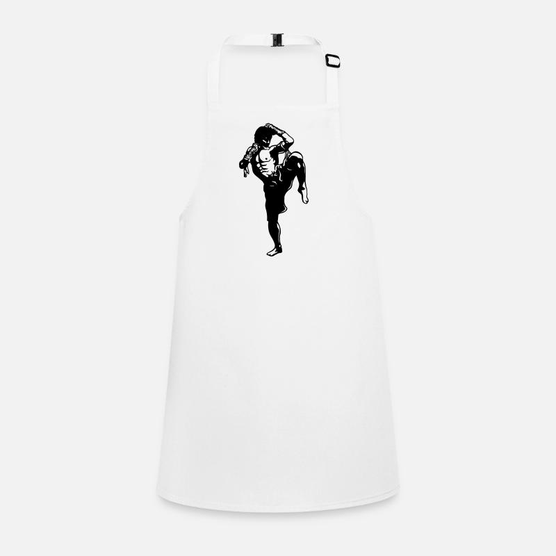 muay_thai_fighter01a Children's Apron
