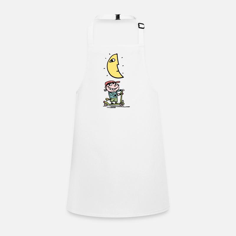 Charly et la Lune Tablier Enfant