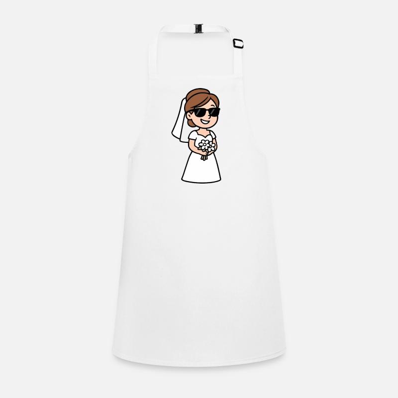 Bride Comic Children's Apron