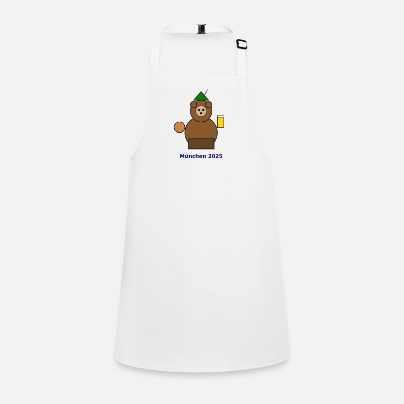 Munich Bear 2025 Festive Design Children's Apron