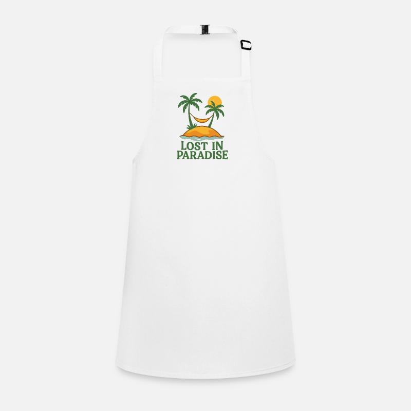 Lost in Paradise – Tropics & Beach Children's Apron