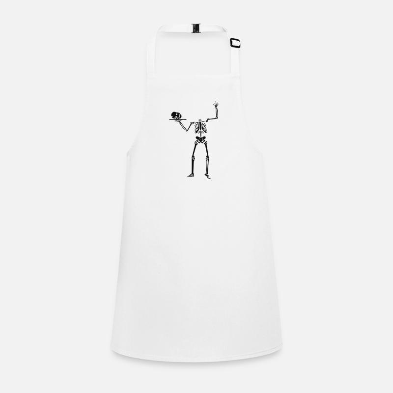 skeleton Children's Apron