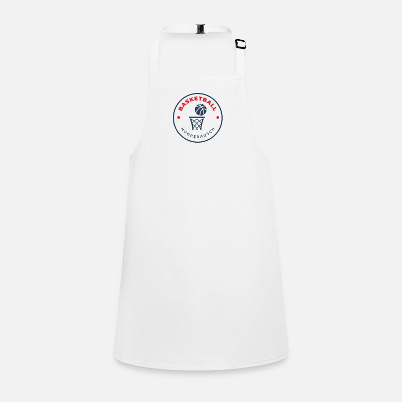 Hoopsrausch Logo Basketball Children's Apron