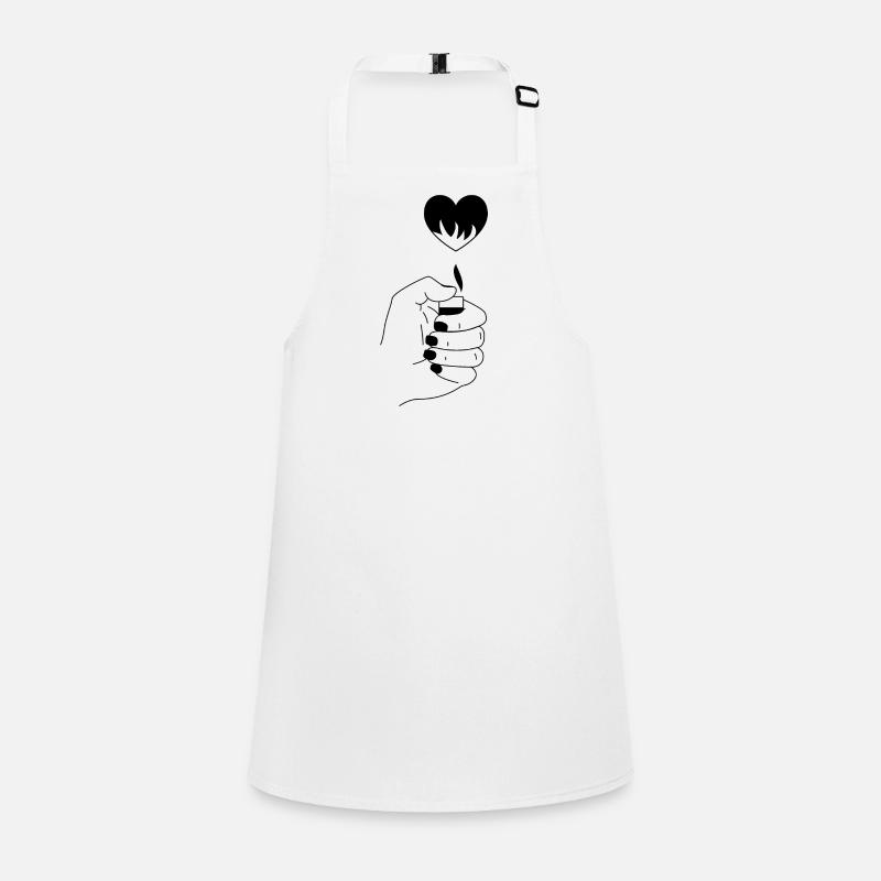 Heart Fire Children's Apron