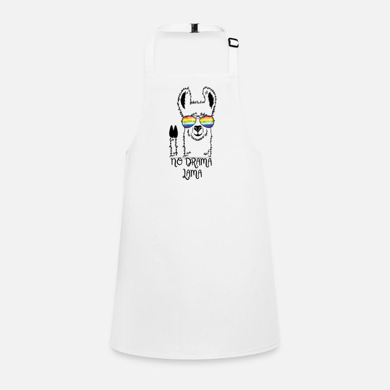 Pas de drame Lama Tablier Enfant