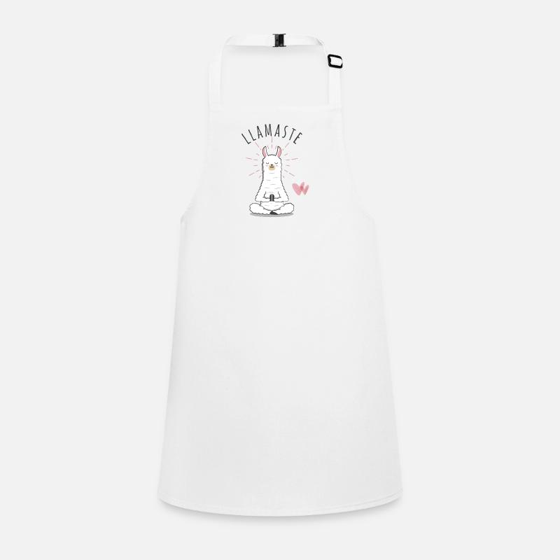 Llamaste Meditation Lama Children's Apron