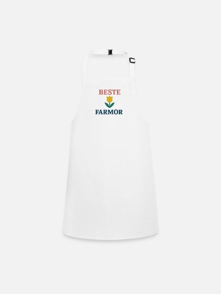 Best Grandma - Children's Apron - white - Front