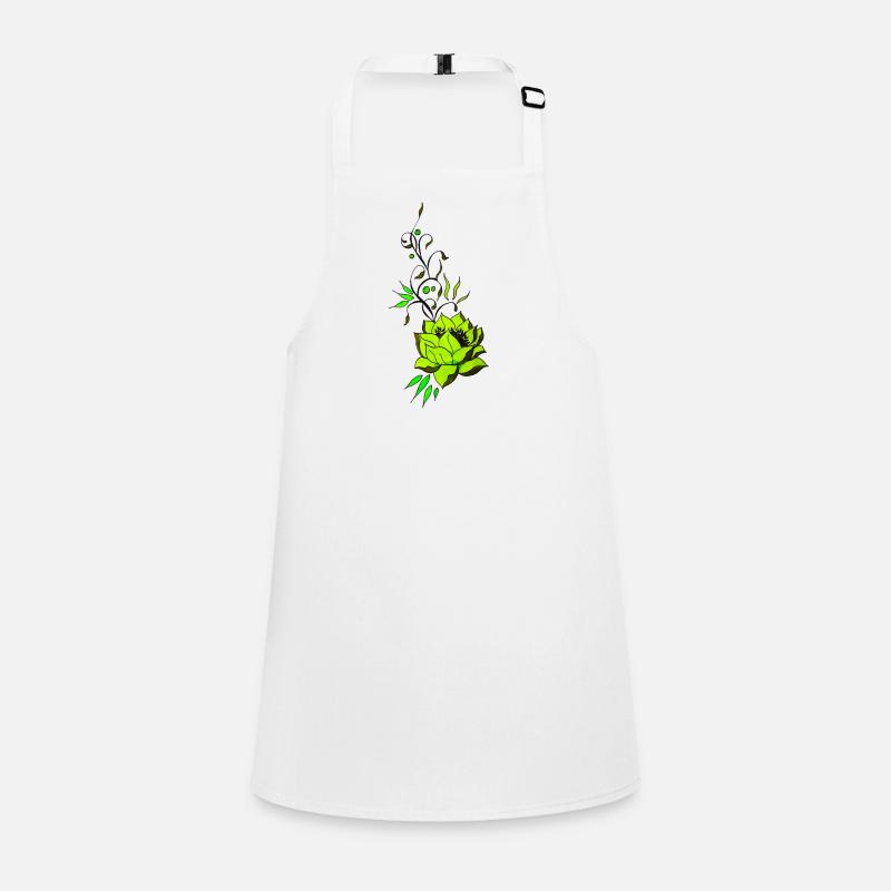 Bright Succulent Vines Children's Apron