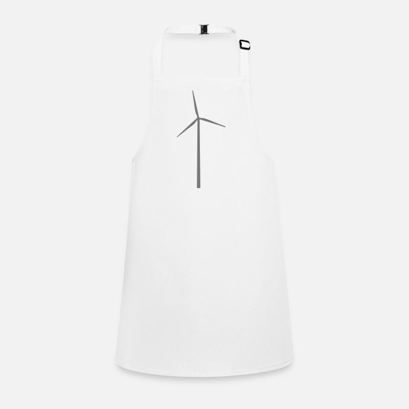 Windmill Windmill Wind Turbine Children's Apron