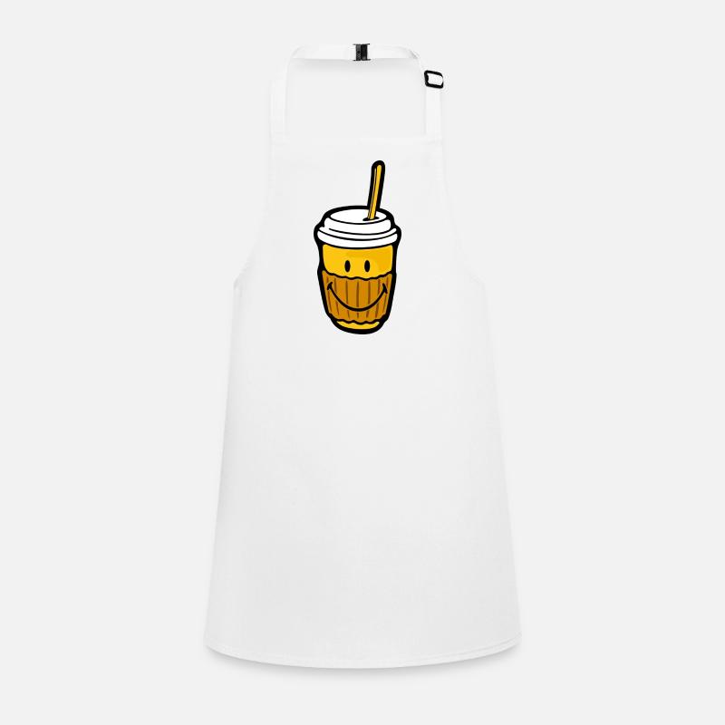 Smiley Coffee Take Away Tablier Enfant
