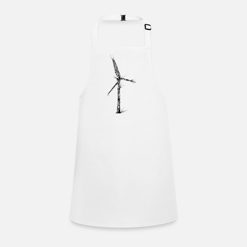 Green energy Wind power Children's Apron