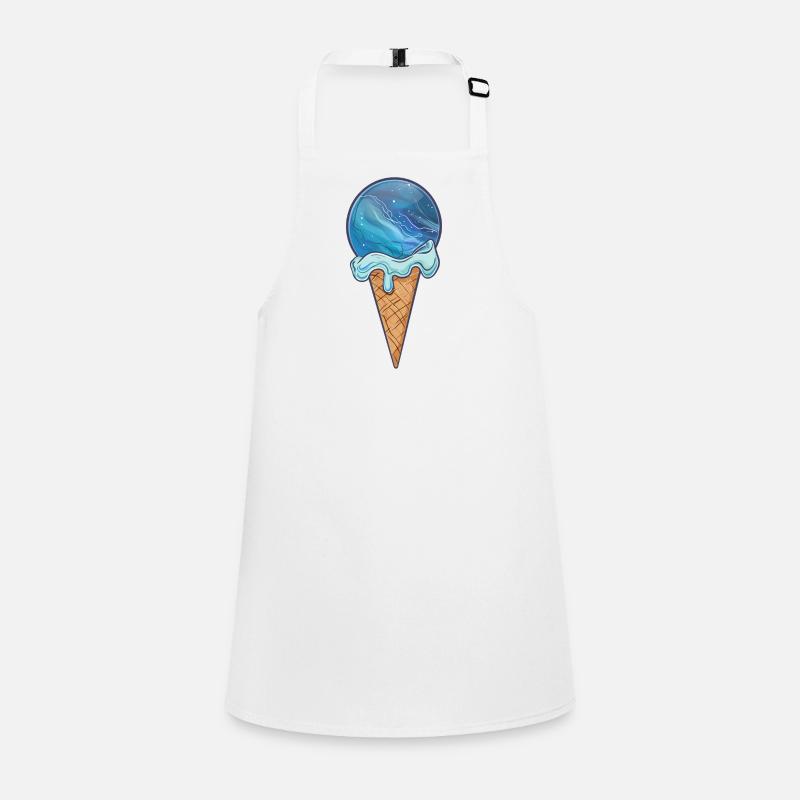 Ice planet Neptune Children's Apron