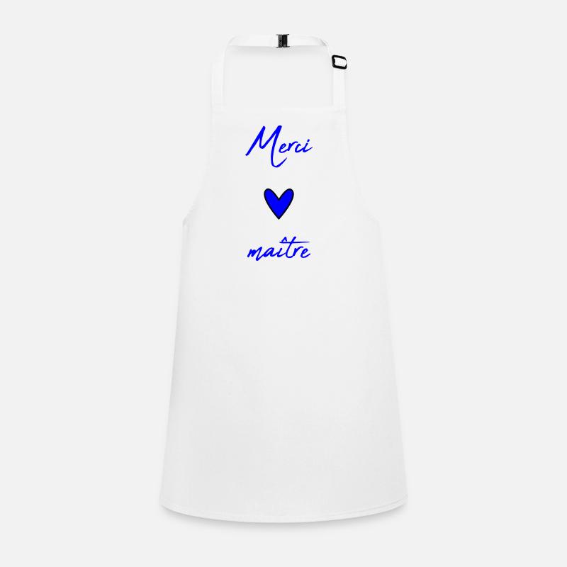 MAITRE. MAÎTRESSE. MERCI. MERCI MAÎTRESSE Tablier Enfant