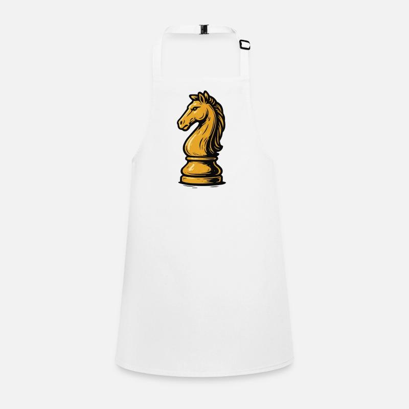 Horse Chess Figure Children's Apron