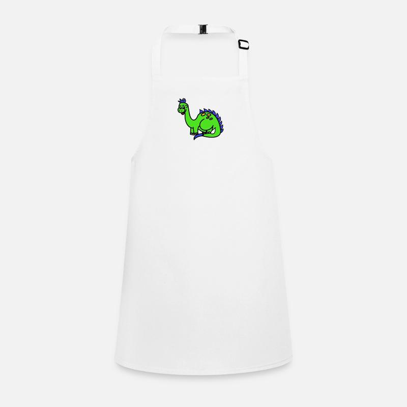 Bruno der Brontosaurier Schürze für Kinder