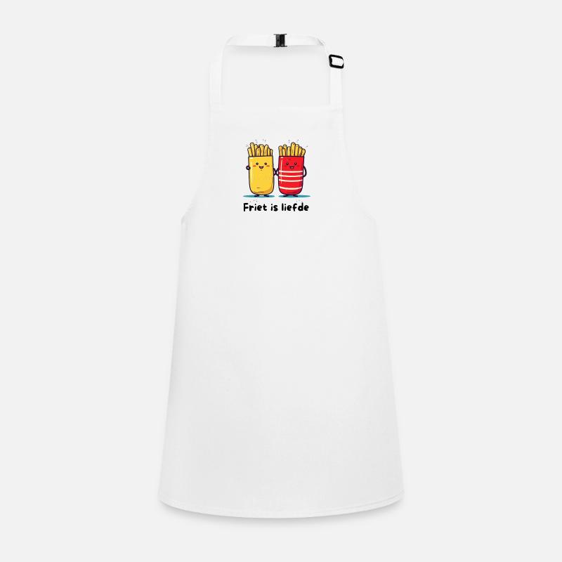 Friet is liefde Children's Apron