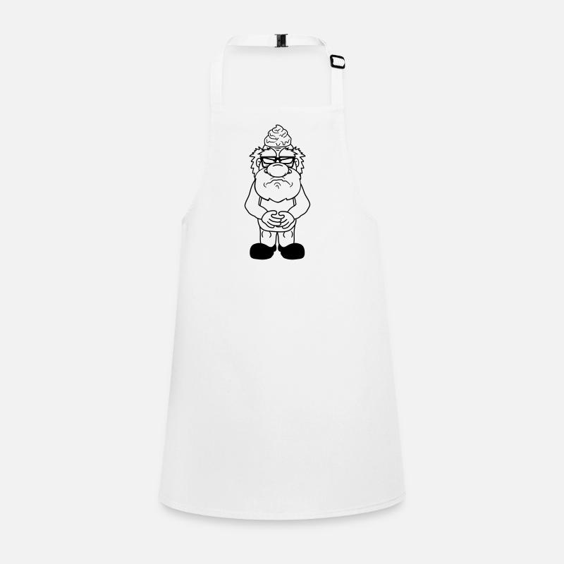 shit shit sour boese veraergert kot heap Children's Apron