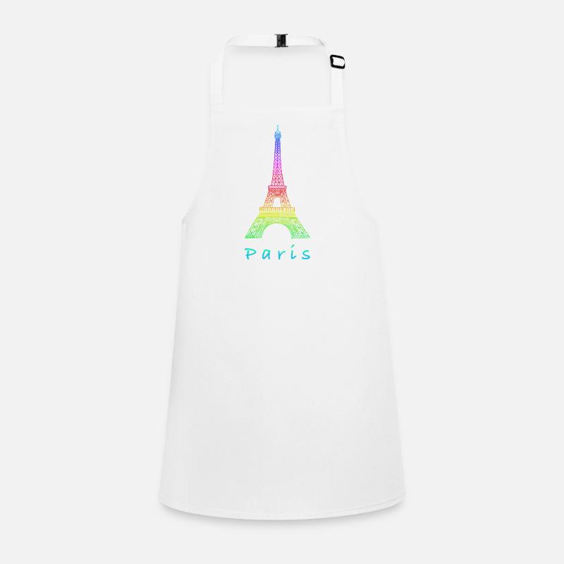 Paris Eiffel Tower Children's Apron