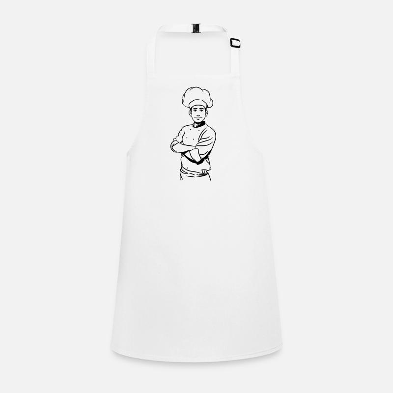 kochen koch kochmütze jung mann Schürze für Kinder