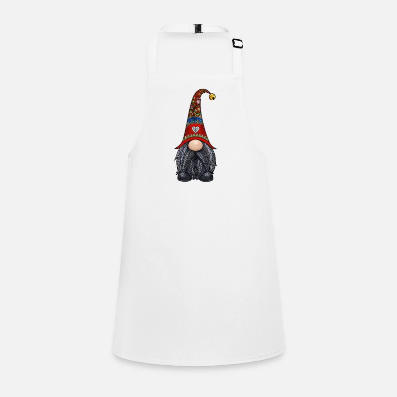 Tomte Zentangle Children's Apron