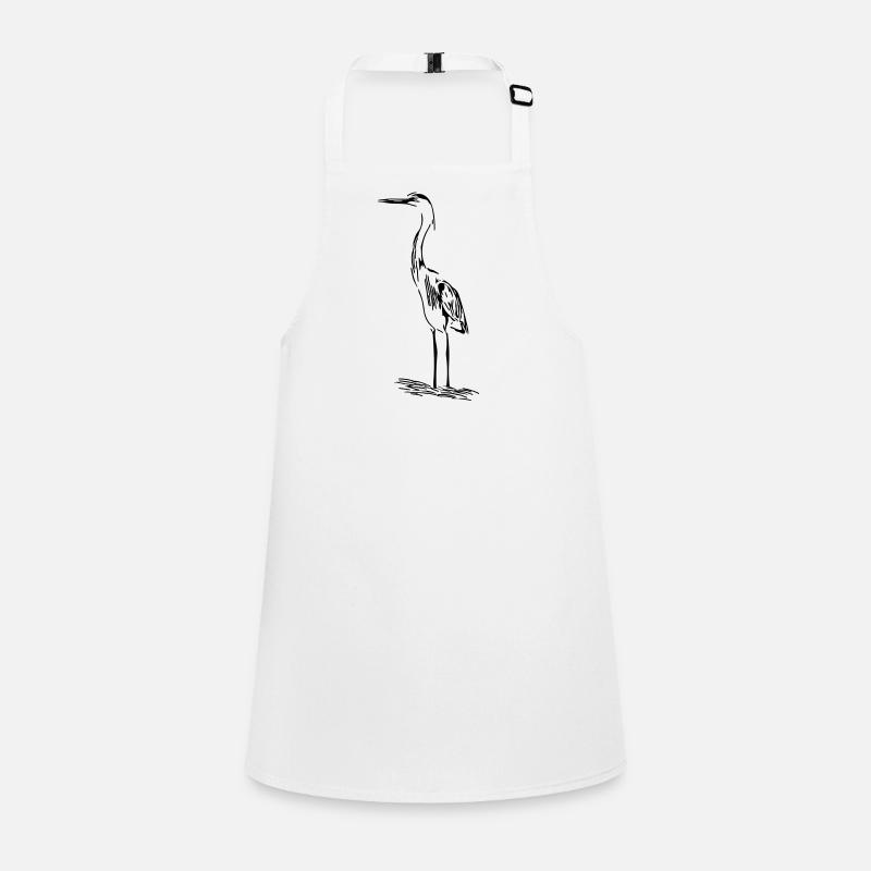 Héron élégant Tablier Enfant