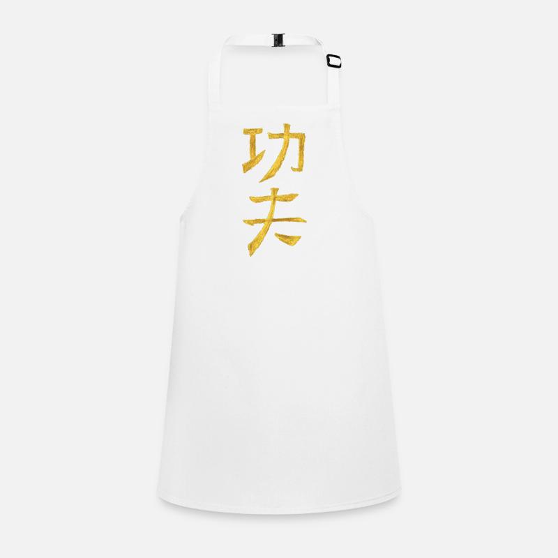 Kungfu Auf Chinesisch Schürze für Kinder