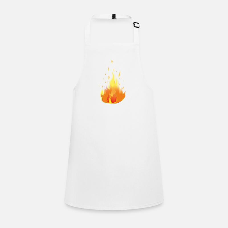 Flammes de feu Tablier Enfant
