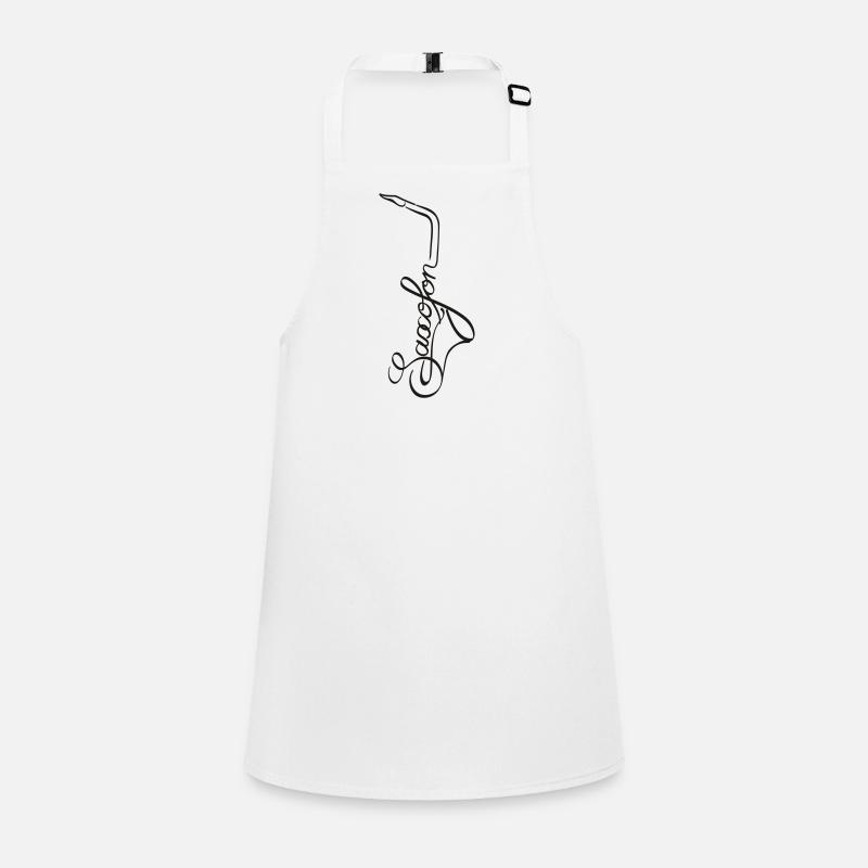 Saxophon Schürze für Kinder