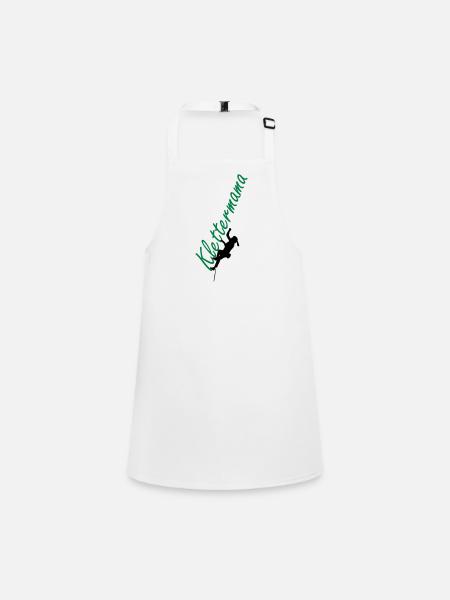 Climbing Mama - Children's Apron - white