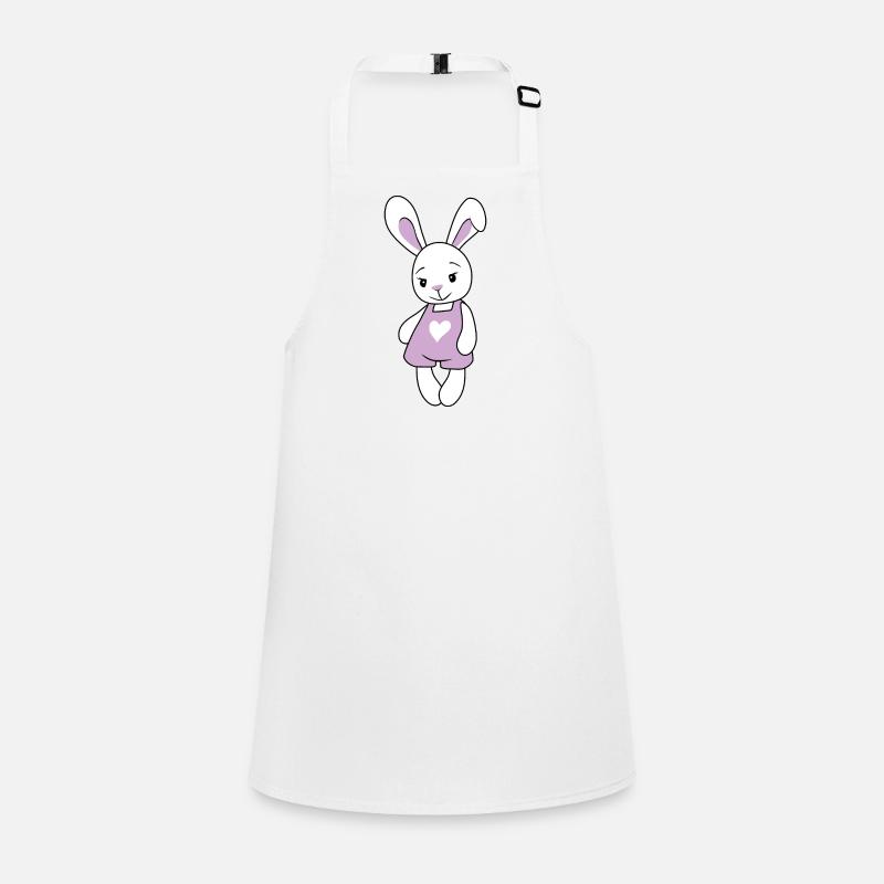 Lapin mignon de dessin animé Tablier Enfant