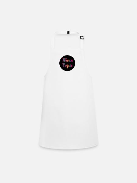 HAPPY MOTHER'S DAY. MOM - Children's Apron - white - Front