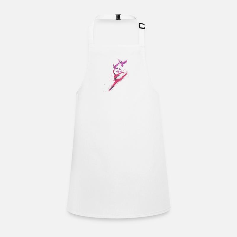 dance,dancer,pink,graffiti,lightness, birds Children's Apron