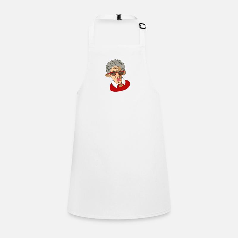 Cool old lady! Children's Apron