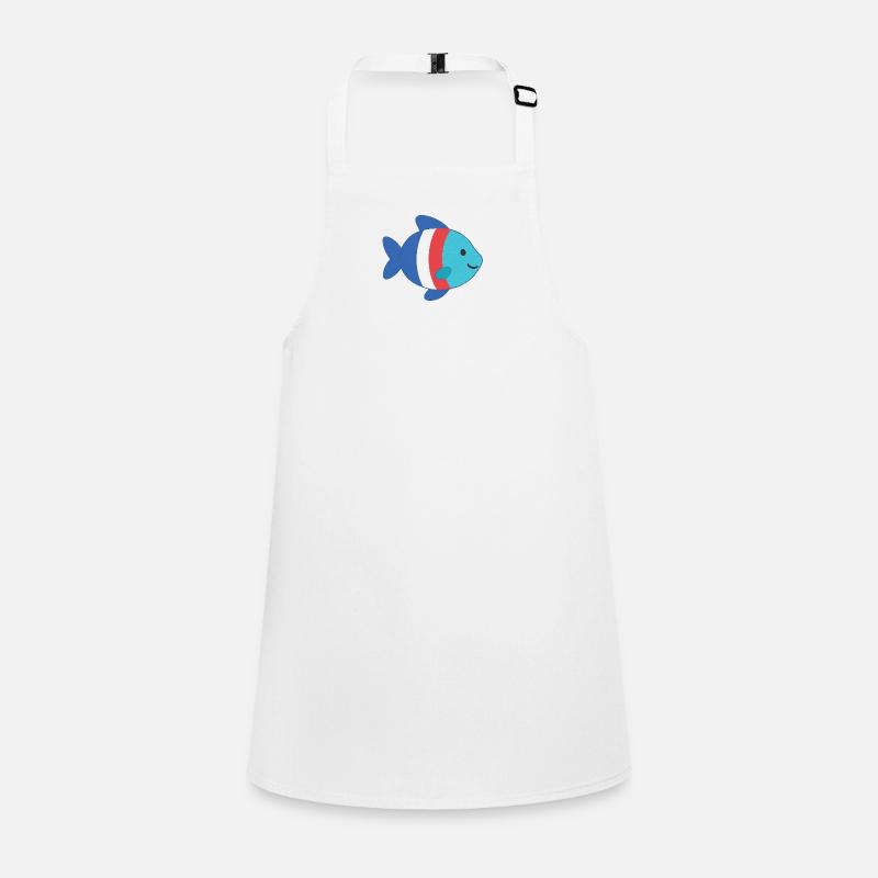 Fish striped Children's Apron