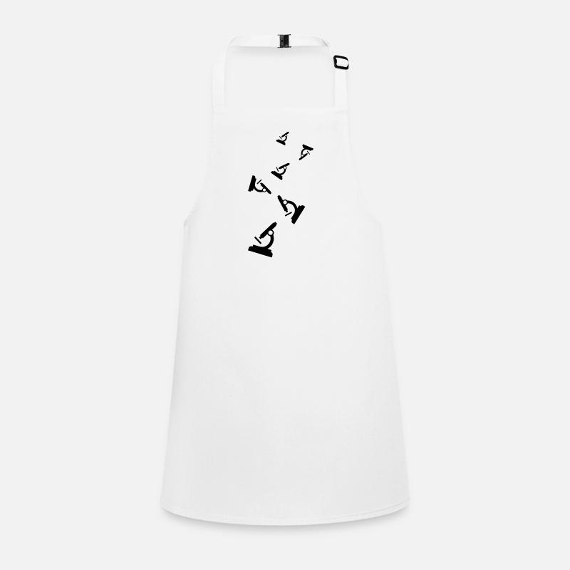 Microscope Icon Children's Apron