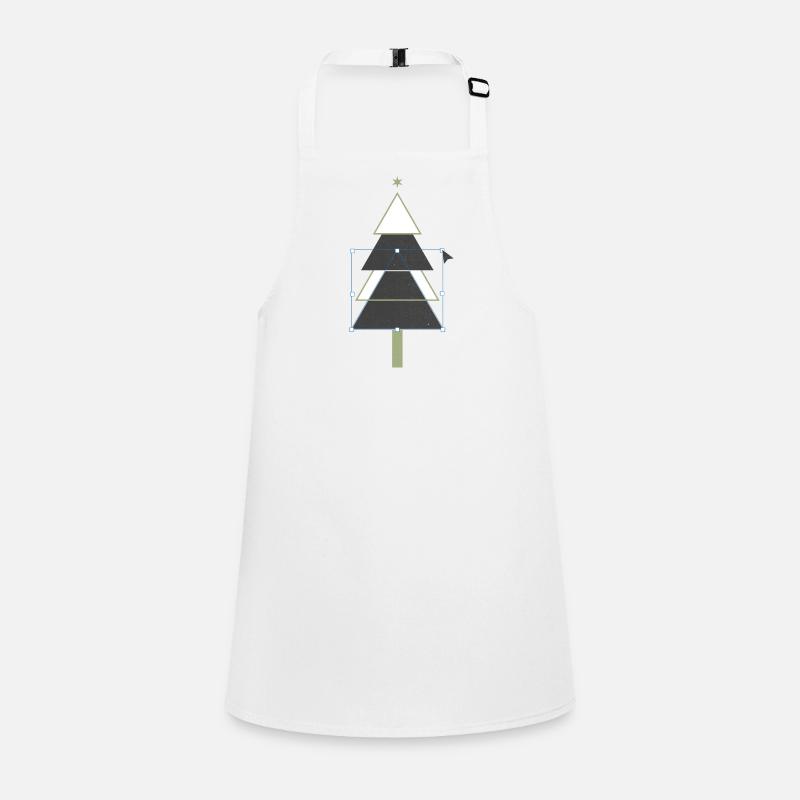 Designer Christmas Tree Children's Apron