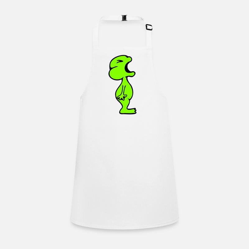 Frog screaming angry angry unhappy angry Children's Apron