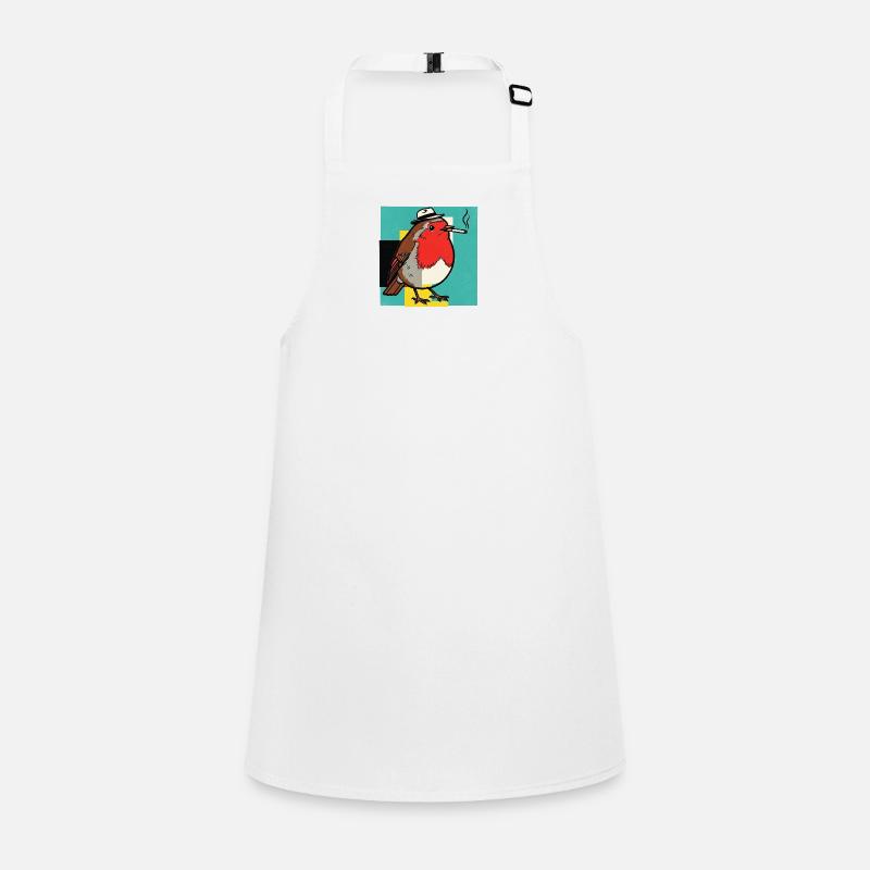 Robin Smoking Children's Apron