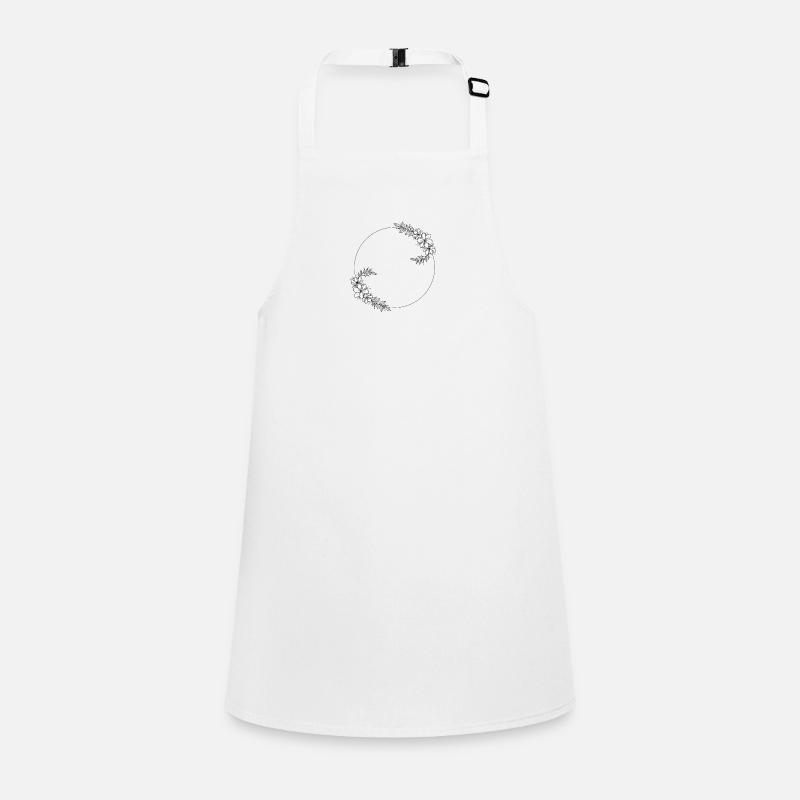 Blumen Rahmen Schürze für Kinder