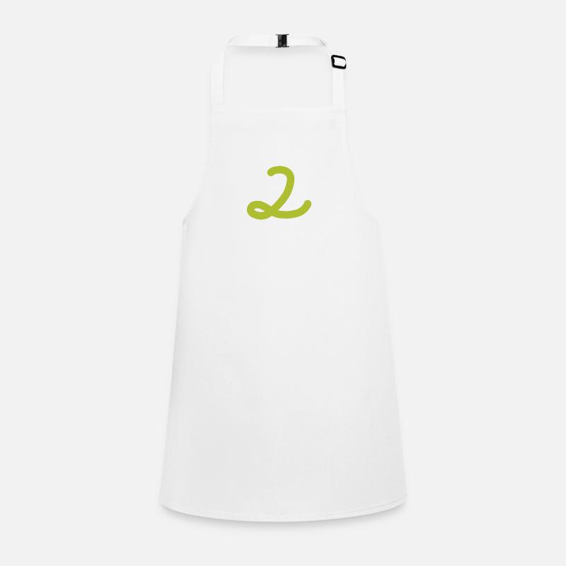 2 Number two number Children's Apron