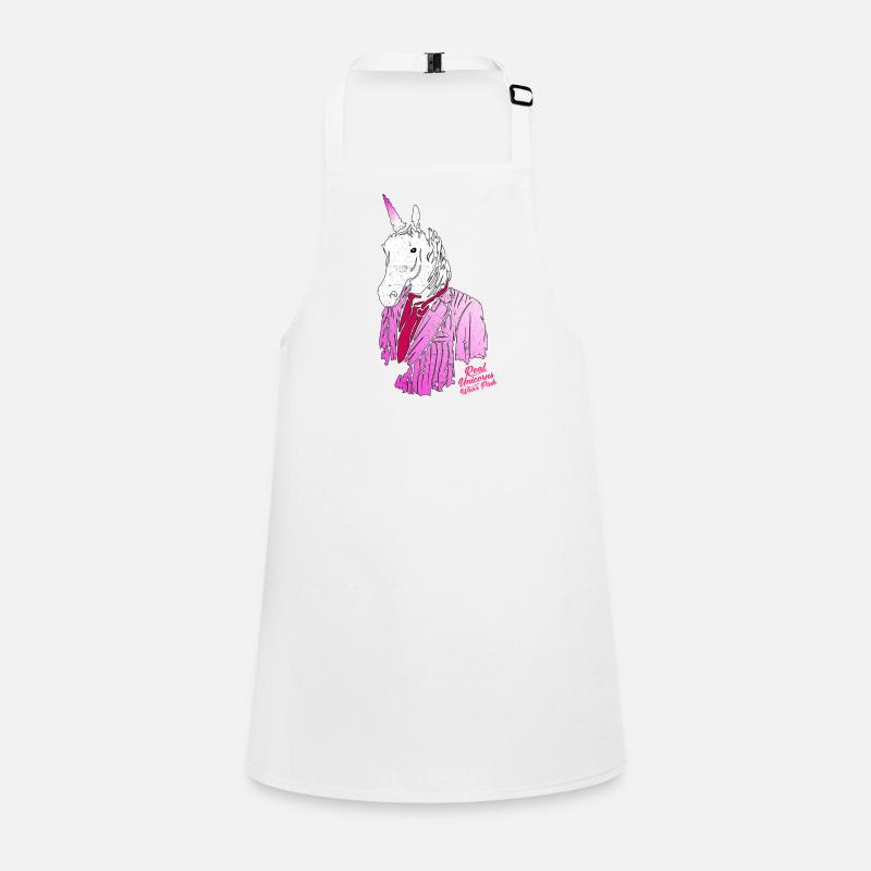 pink hipster unicorn Schürze für Kinder