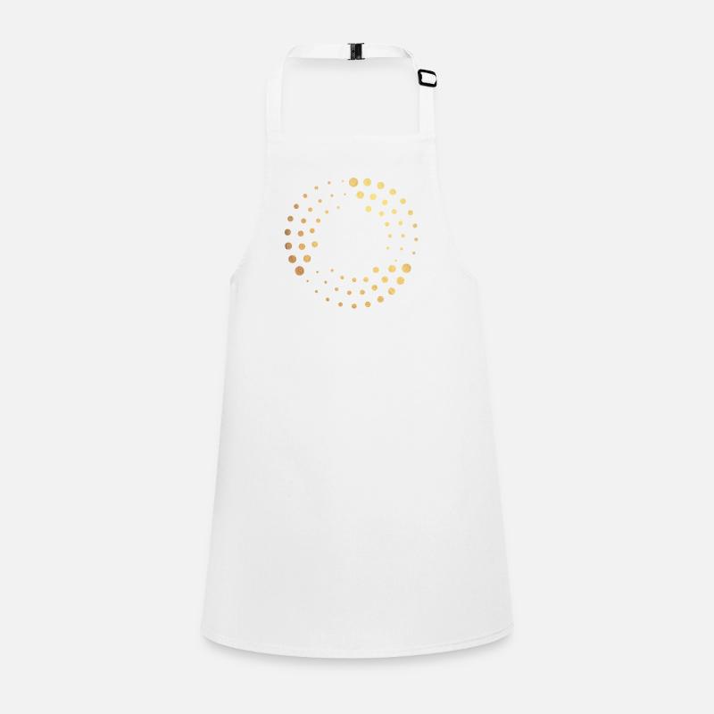 golden dots Children's Apron