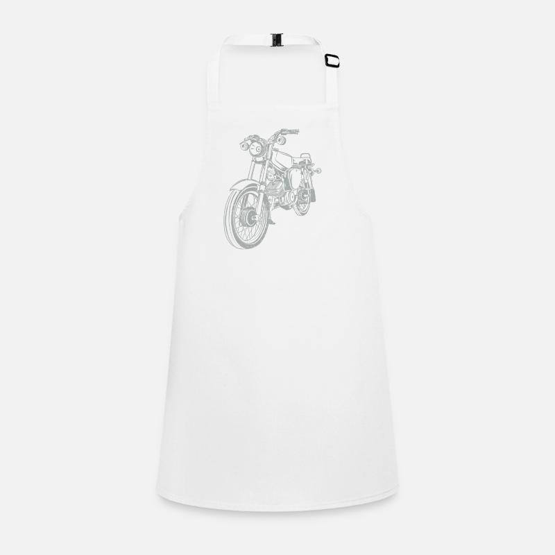 Simson S51 vintage lineart silhouette Children's Apron