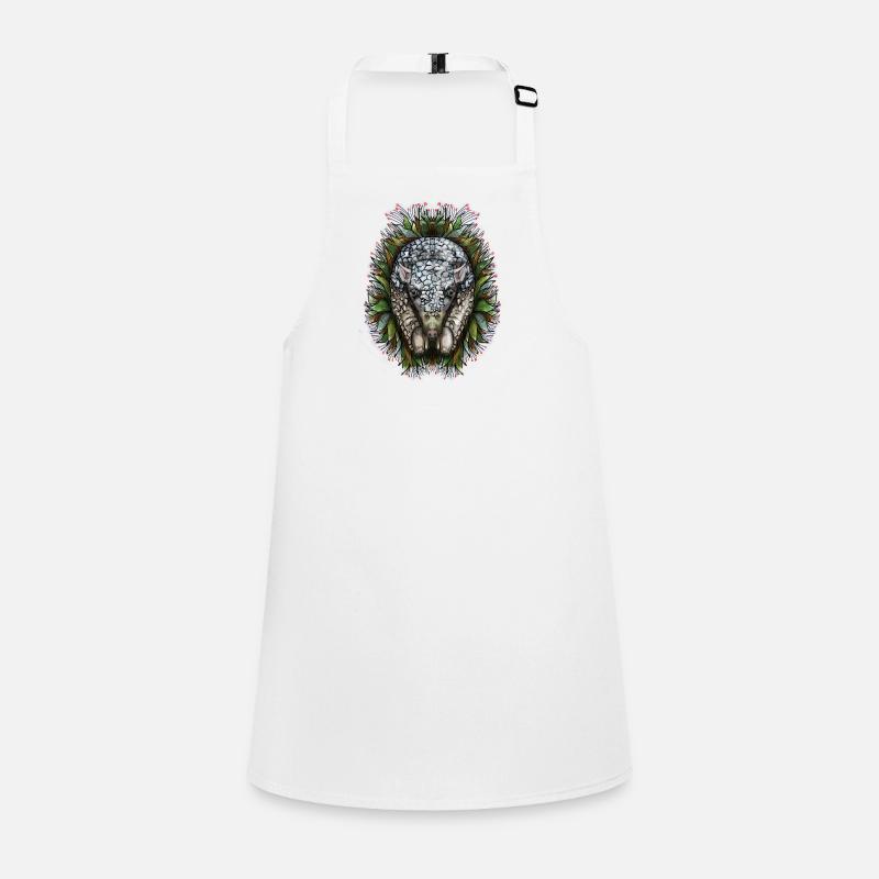 Ethel the Aardvark by Jon Ball - Children's Apron - white